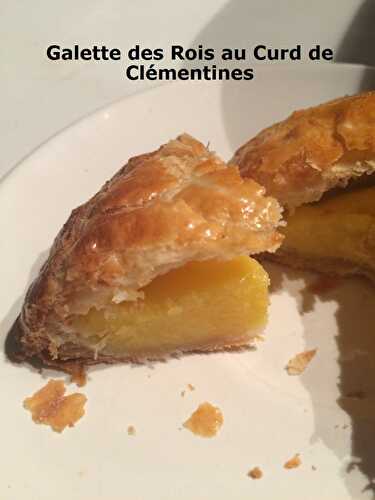 Mini Galettes des Rois au Curd de Clémentines