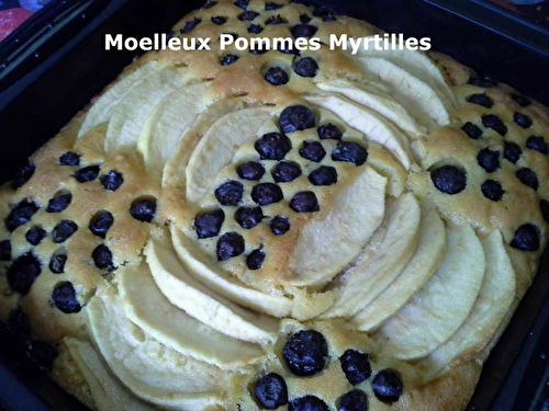 Moelleux Pommes Myrtilles