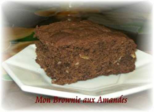 Mon Brownie aux Amandes