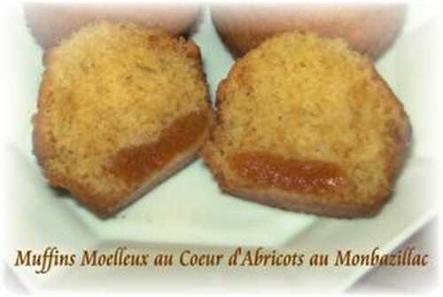 Muffins Moelleux au Coeur d'Abricots au Monbazillac