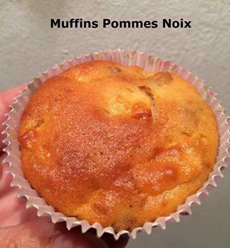 Muffins Pommes Noix