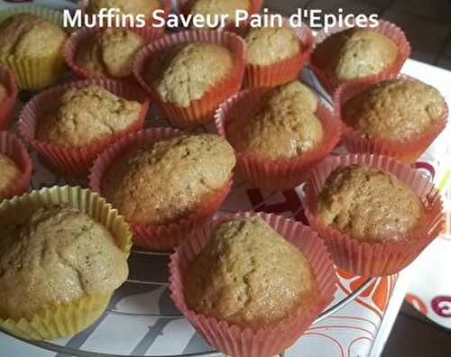Muffins Saveur Pain d'Epices