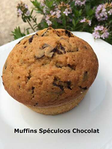 Muffins Spéculoos Chocolat