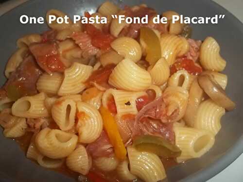 One Pot Pasta "Fond de Placard" au Cookeo