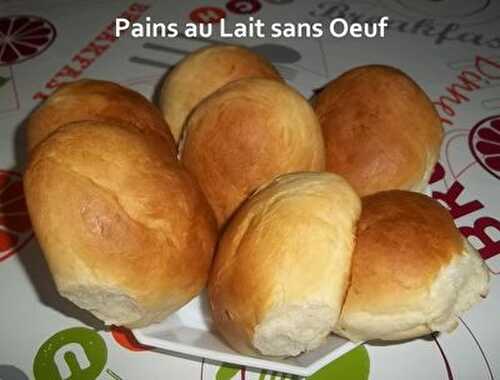 Pains au Lait sans Oeuf