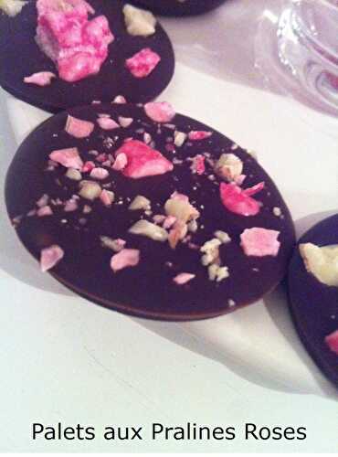 Palets aux Pralines Roses