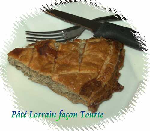 Pâté Lorrain Façon Tourte