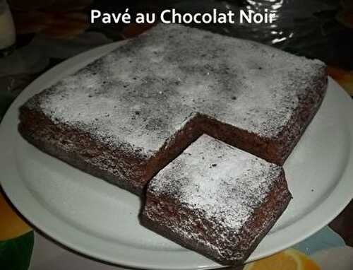 Pavé au Chocolat Noir