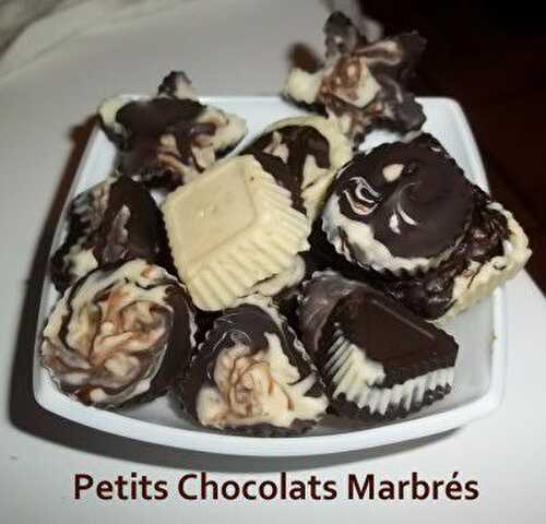 Petits Chocolats Marbrés