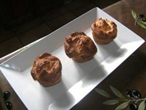 Petits Choux Salés ou Gougères au Comté