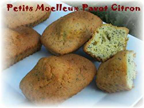 Petits Moelleux Pavot Citron