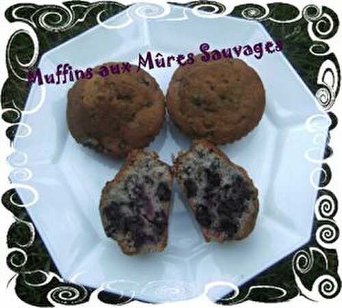 Petits Muffins aux Mûres Sauvages