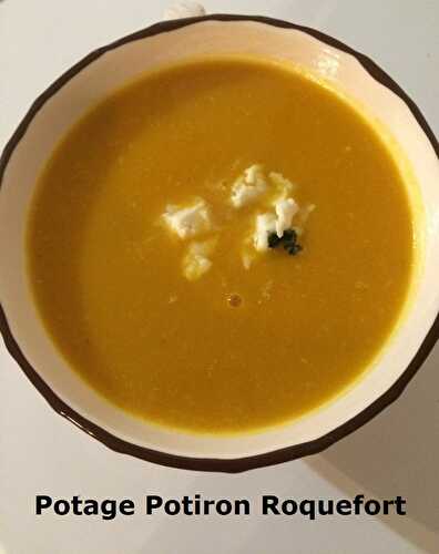 Potage Potiron Roquefort