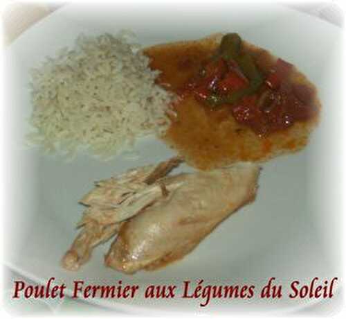 Poulet Fermier aux Légumes du Soleil