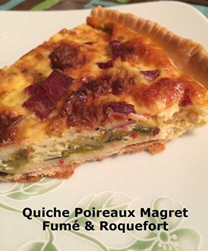 Quiche Poireaux Magret Fumé & Roquefort