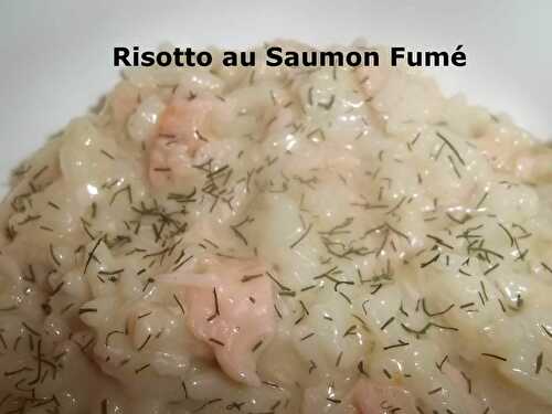 Risotto au Saumon Fumé (Cookeo)