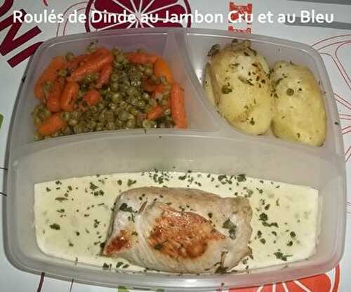 Roulés de Dinde au Jambon Cru et au Bleu