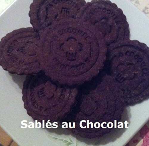 Sablés au Chocolat