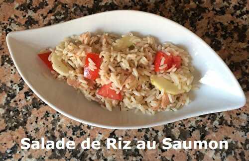 Salade de Riz au Saumon