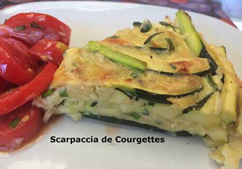 Scarpaccia de Courgettes