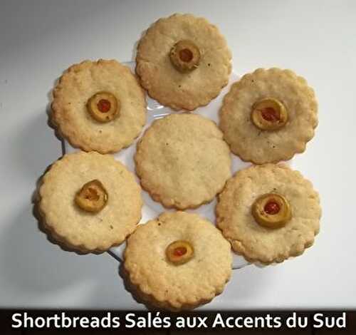 Shortbreads Salés aux Accents du Sud