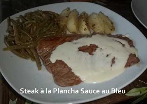 Steaks à la Plancha Sauce au Bleu