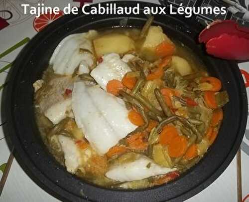 Tajine de Cabillaud aux Légumes