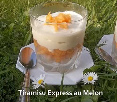 Tiramisu Express au Melon