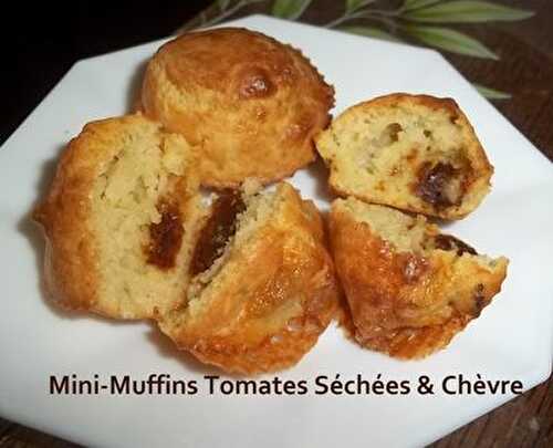 Un Tour en Cuisine #102 - Mini-Muffins Tomates Séchées & Chèvre