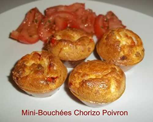 Un tour en Cuisine #12 : Mini Bouchées Chorizo Poivron
