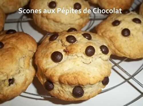 Un Tour en Cuisine #122 - Scones aux Pépites de Chocolat