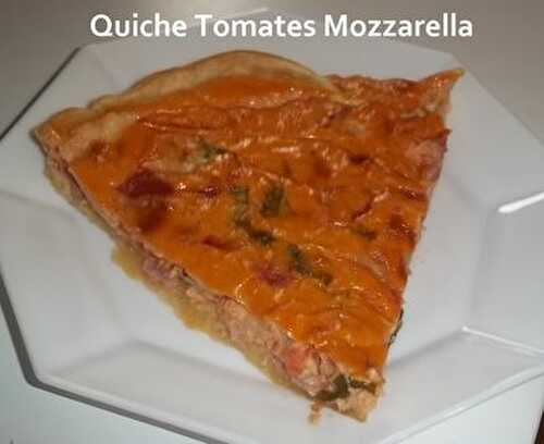 Un Tour en Cuisine #136 - Quiche Tomates Mozzarella