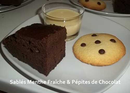 Un Tour en Cuisine #146 - Sablés Menthe Fraîche & Pépites de Chocolat