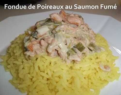 Un Tour en Cuisine #148 - Fondue de Poireaux au Saumon Fumé