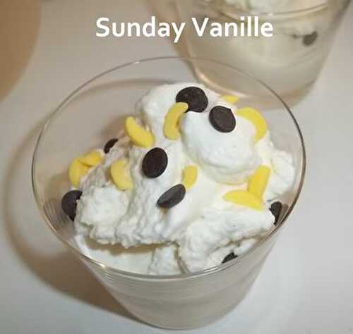 Un tour en Cuisine #15 : Sunday Vanille