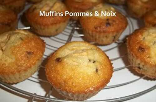 Un Tour en Cuisine #178 - Muffins Pommes & Noix - Mes Petites Recettes Préférées