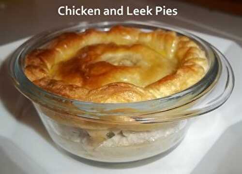 Un Tour en Cuisine #20 - Chicken and Leek Pies (Tourtes Poulet & Poireaux)