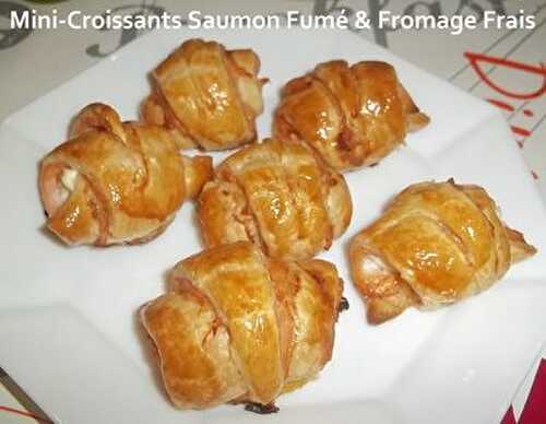Un Tour en Cuisine #215 - Mini-Croissants Saumon Fumé & Fromage Frais