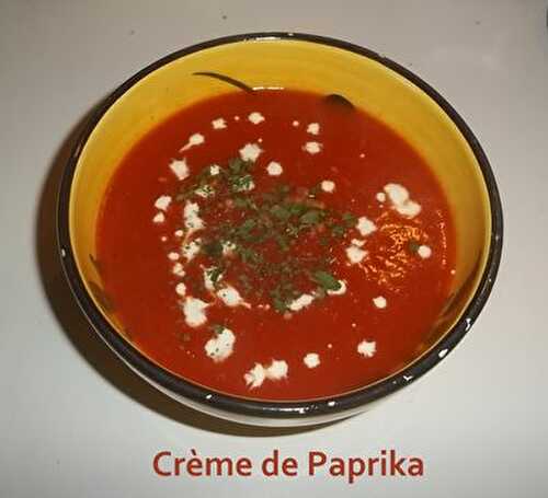 Un Tour en Cuisine #219 - Crème de Paprika