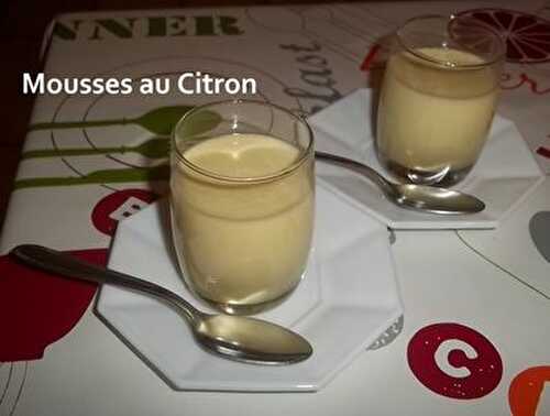 Un Tour en Cuisine #235 - Mousses au Citron