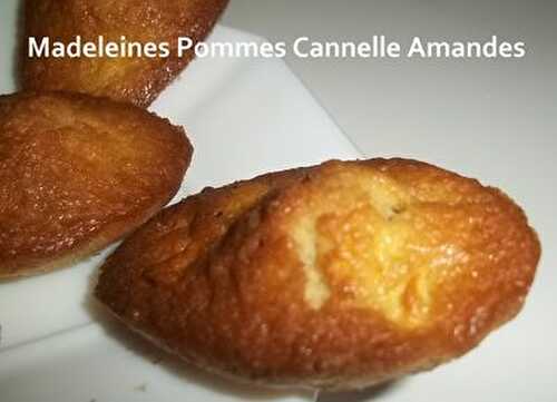 Un Tour en Cuisine #239 - Madeleines Pommes Cannelle Amandes