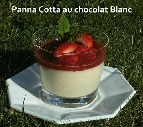 Un Tour en Cuisine #252 - Panna Cotta au Chocolat Blanc