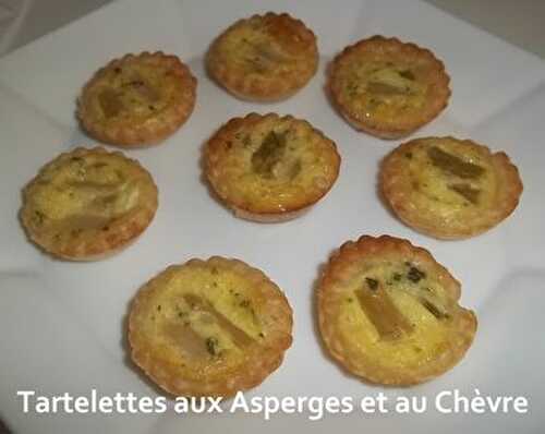 Un Tour en Cuisine #260 - Tartelettes aux Asperges et au Chèvre