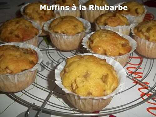 Un Tour en Cuisine #279 - Muffins à la Rhubarbe