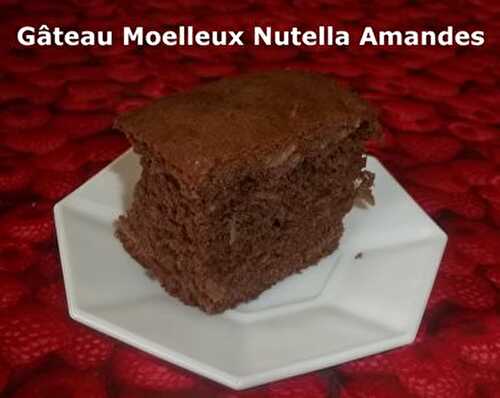 Un Tour en Cuisine #282 - Gâteau Moelleux Nutella Amandes