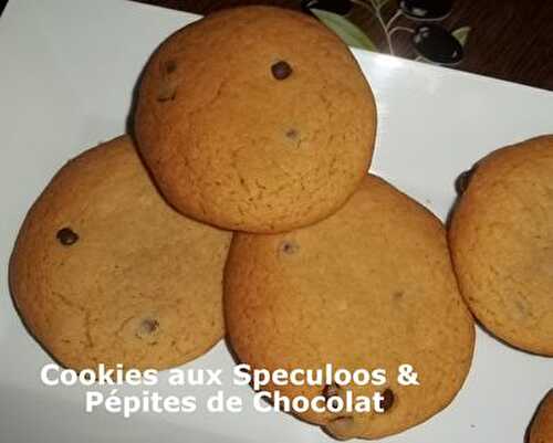 Un Tour en Cuisine #290 - Cookies aux Spéculoos et Pépites de Chocolat