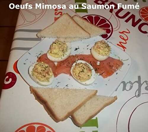 Un Tour en Cuisine #307 - Oeufs Mimosa au Saumon Fumé