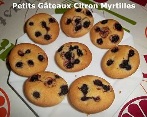 Un Tour en Cuisine #312 - Petits Gâteaux Citron Myrtilles