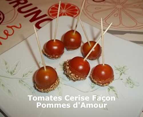 Un Tour en Cuisine #318 - Tomates Cerise Façon Pommes d'Amour