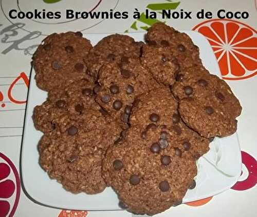 Un Tour en Cuisine #326 - Cookies Brownies à la Noix de Coco